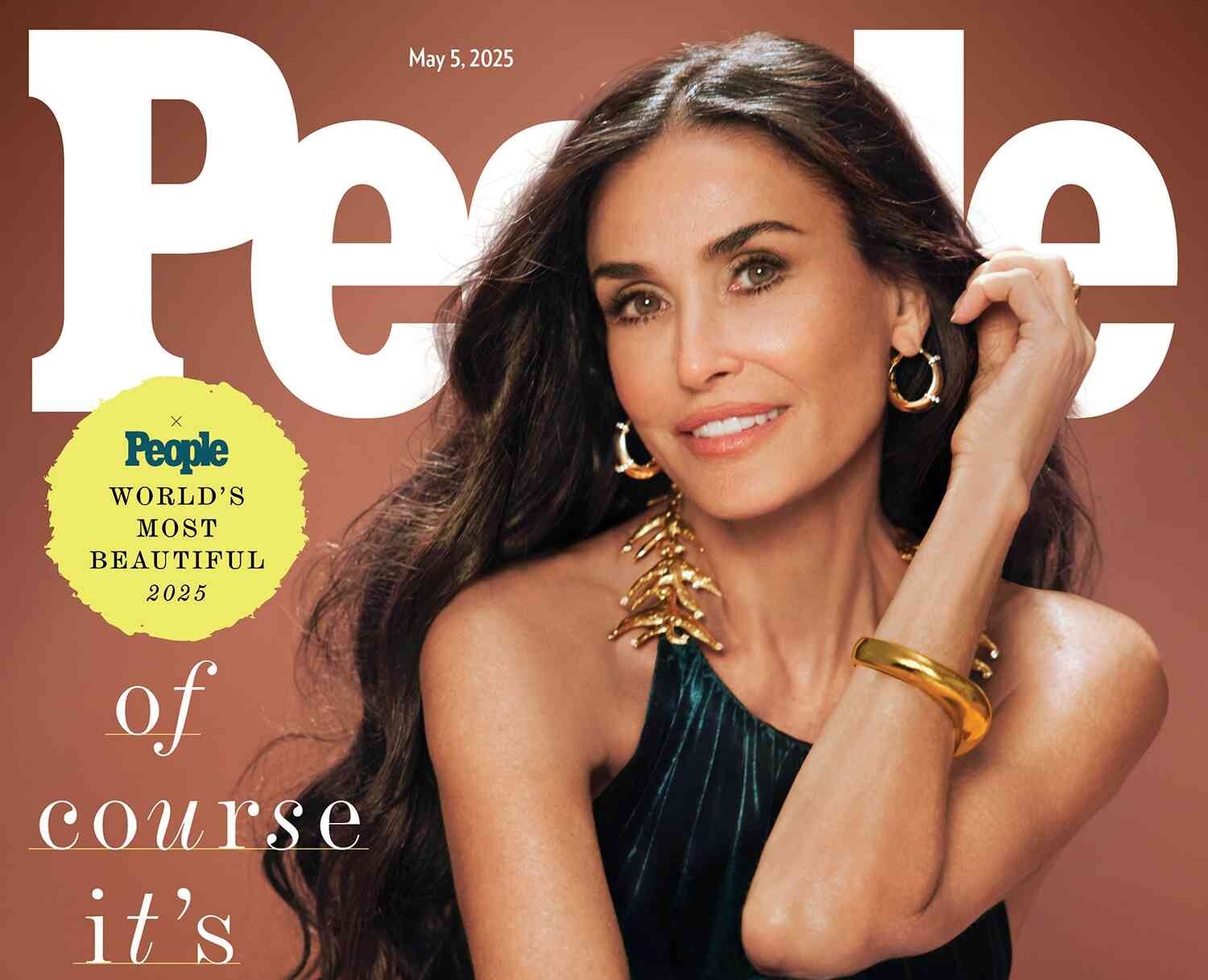 Demi Moore Named People’s Most Beautiful Woman 2024