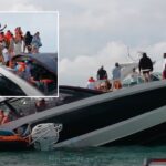 $4 Million Yacht Sinks Off Miami Beach During Wild Bikini Bash