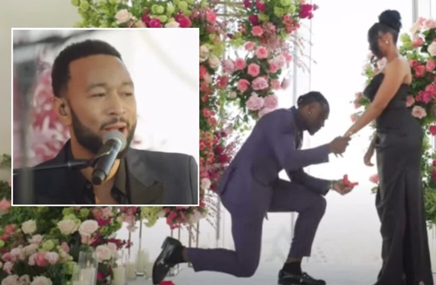 AJ Brown Proposes to Kelsey with John Legend’s Surprise Show