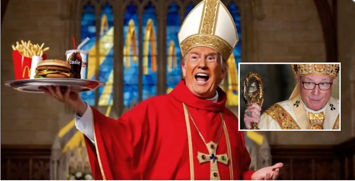 Cardinal Dolan Not Amused by Trump’s AI Video, Calls for Respect