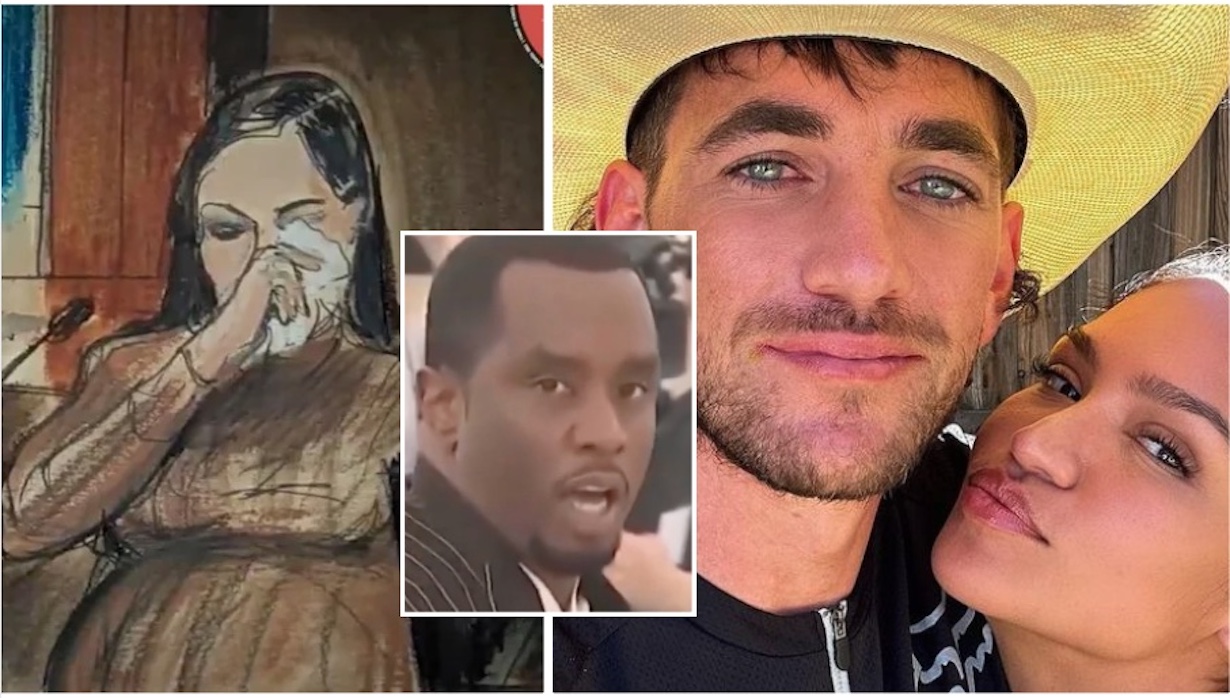 Cassie's Husband Reacts to Her Painful Confession in Diddy Trial (Photo: ETimes/YouTube)