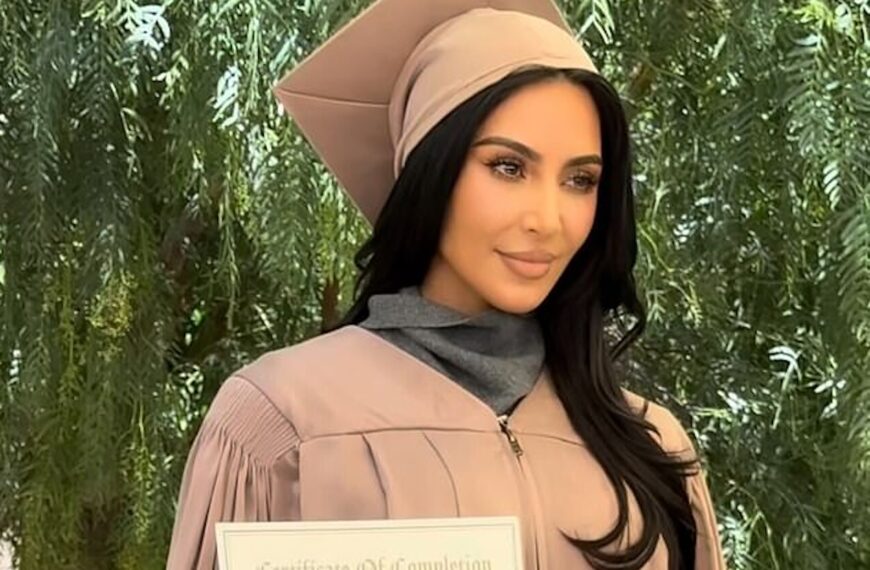 Finally! Kim Graduates Law School After Six-Year Journey (Photo: Instagram)
