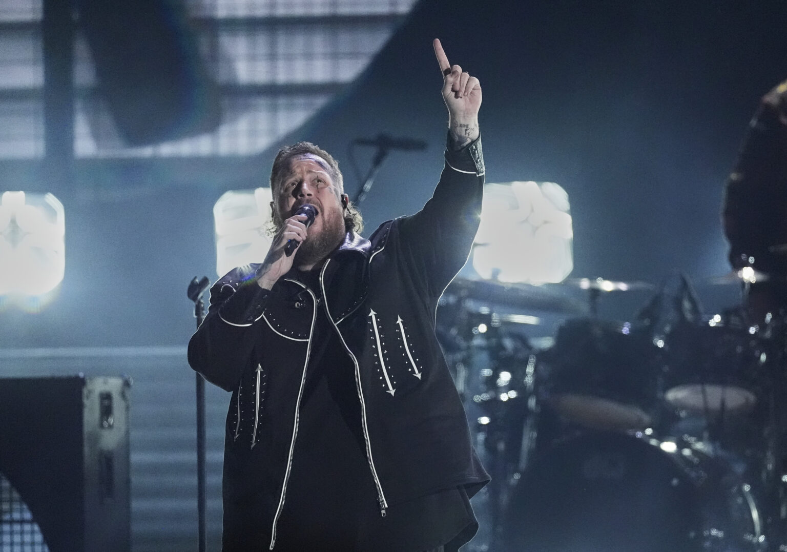 Jelly Roll Takes a Chill Break, Smoking a Joint at the ACM Awards