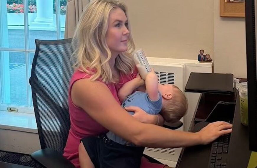 Karoline Leavitt: Super Mom Who Does It All, Baby & Work at Once (Photo: The Daily Guardian)