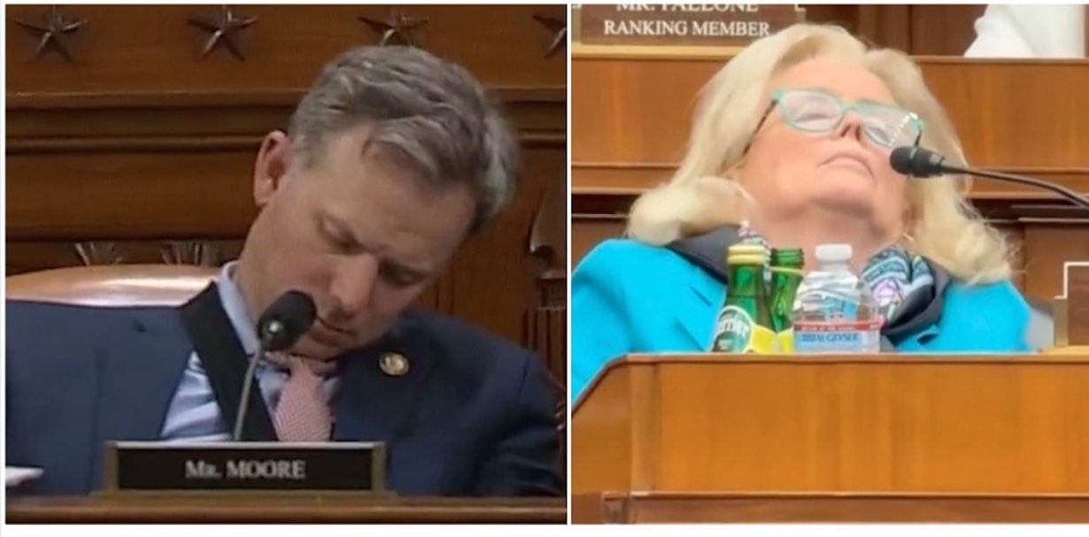 Lawmakers Caught Sleeping During Hearing on Trump’s Tax Bill (Photo: KUTV 2/Video)
