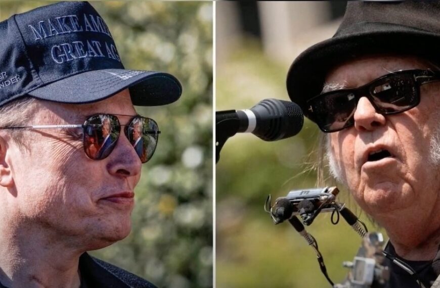 Neil Young Hits Musk with a New Song Slamming Tesla and Politics
