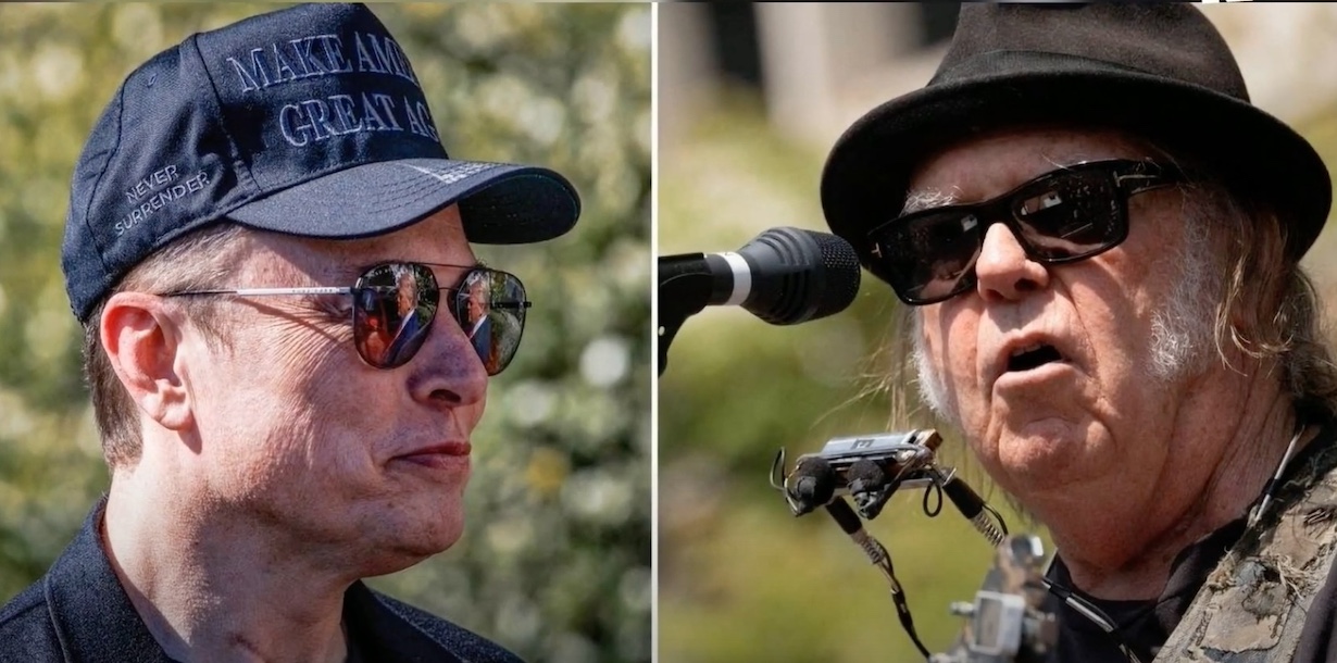 Neil Young Hits Musk with a New Song Slamming Tesla and Politics