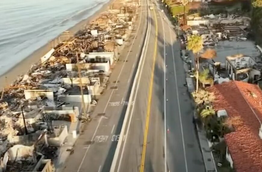 Pacific Coast Highway Reopens Ahead of Memorial Day Weekend (Photo: ABC7/YouTube)