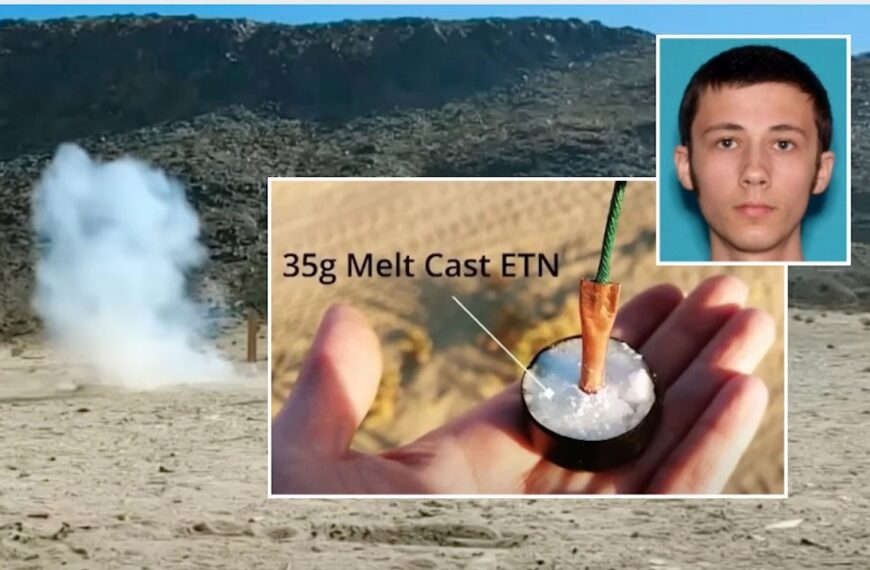 Palm Springs Suspect Shared Bomb Test Videos And Plans Online! (Photo: NBCLA/YouTube)