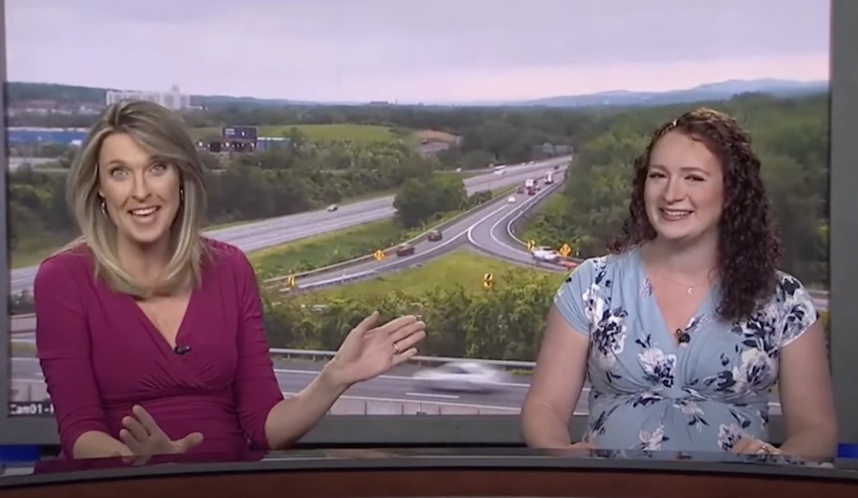 Pregnant News Anchor’s Water Breaks Live on Air During Show!