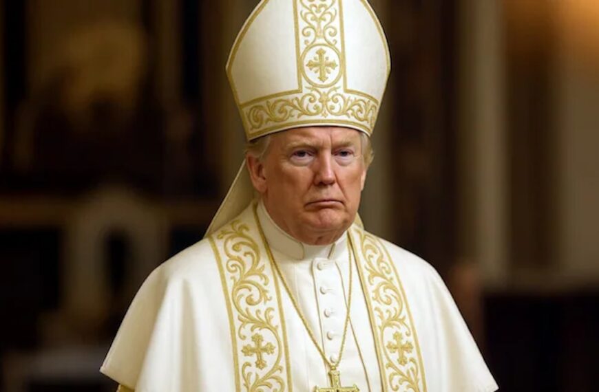 Trump Says He’d Like To Be Next Pope, Adds Papacy To His Goals