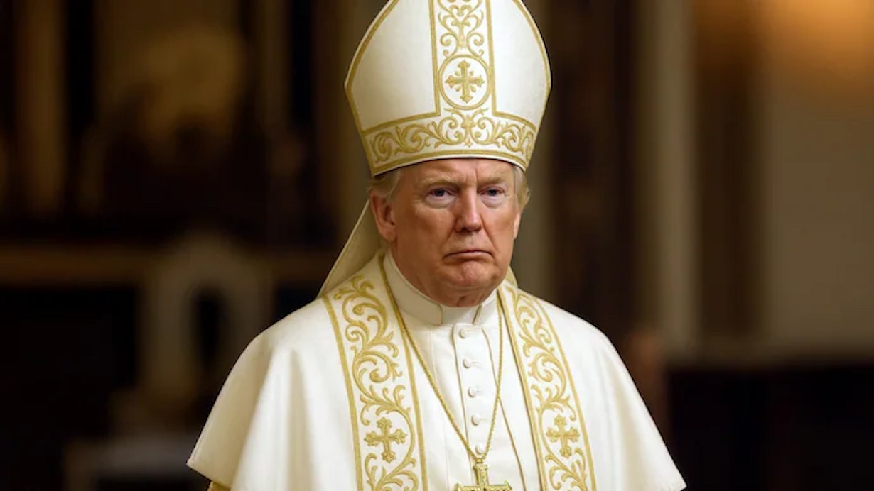 Trump Says He’d Like To Be Next Pope, Adds Papacy To His Goals