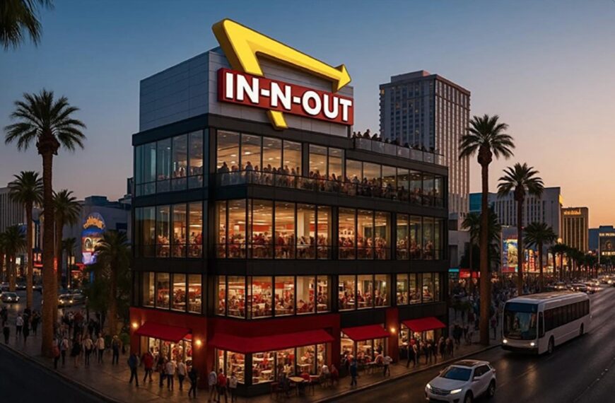 World’s Largest In-N-Out Burger Opens on the Las Vegas Strip (Photo: todayyearsold/Instagram)