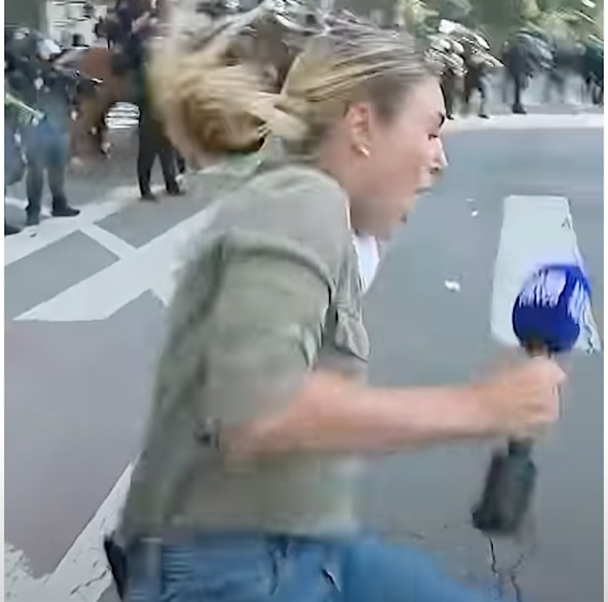 Australian Reporter Shot With Rubber Bullets at LA Protests!