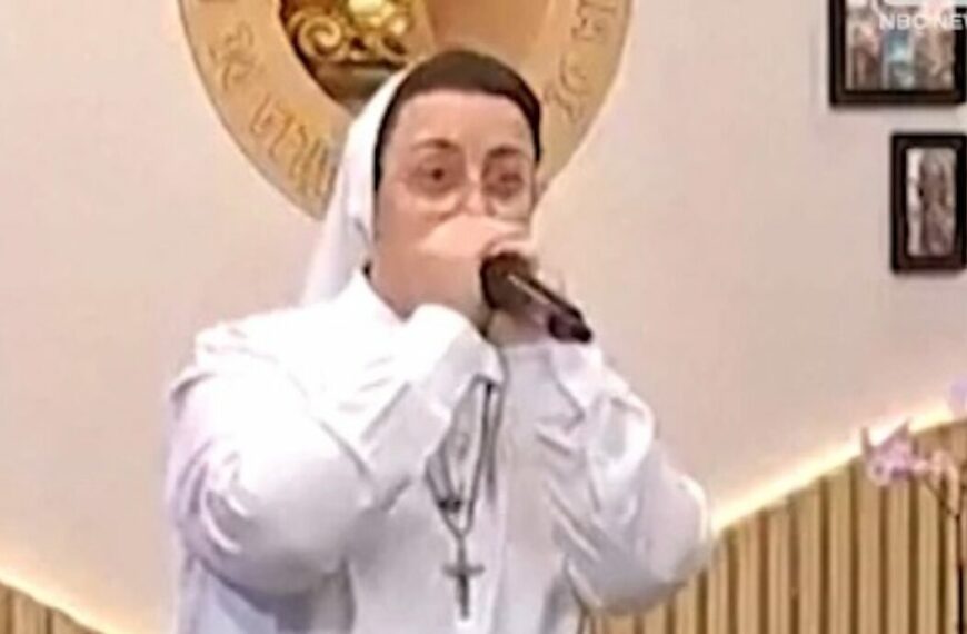 Brazilian Nun Goes Viral After Beatboxing on Live TV Show! (TikTok)