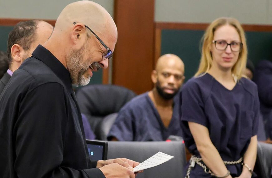 Ghost Adventures’ Aaron Goodwin Painfully Faces Wife in Court (Photo: Entertainment Tonight)