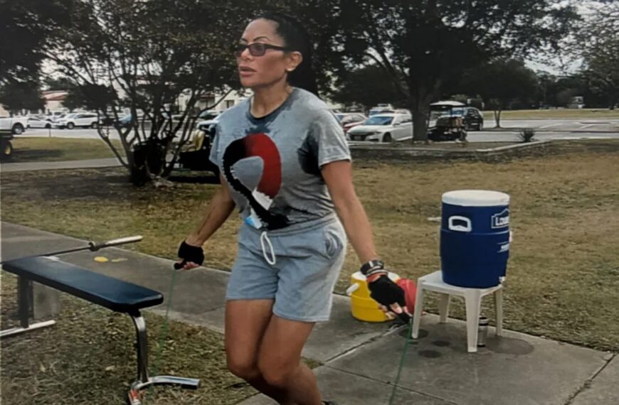 Jen Shah Shares Rare Prison Workout Photo From Behind Bars (Photo: dearjenshah.com)