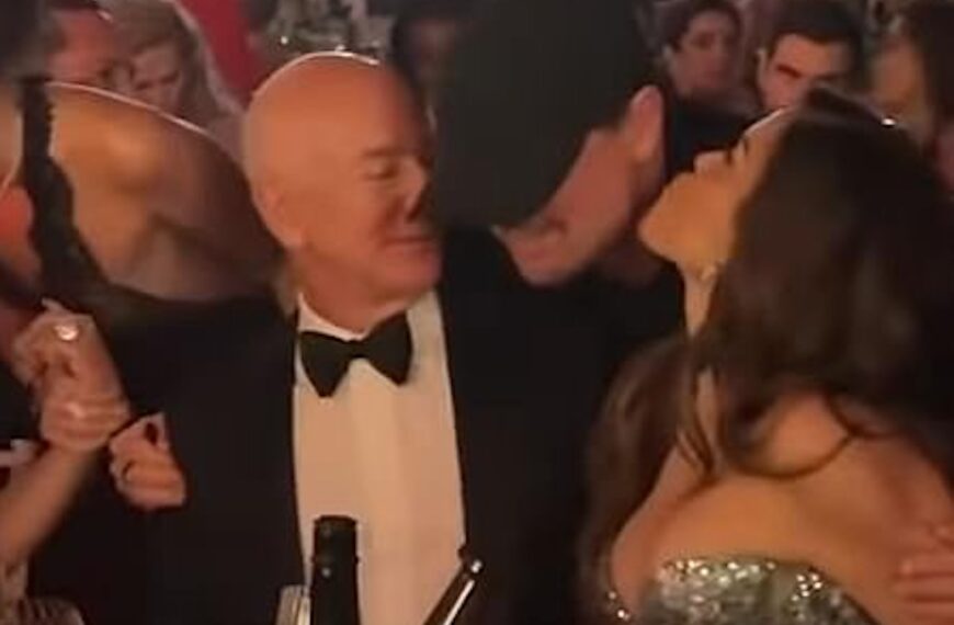 Leonardo DiCaprio’s Awkward Kiss Moment with Lauren Sánchez (Photo: VESA Entertainment/YouTube)