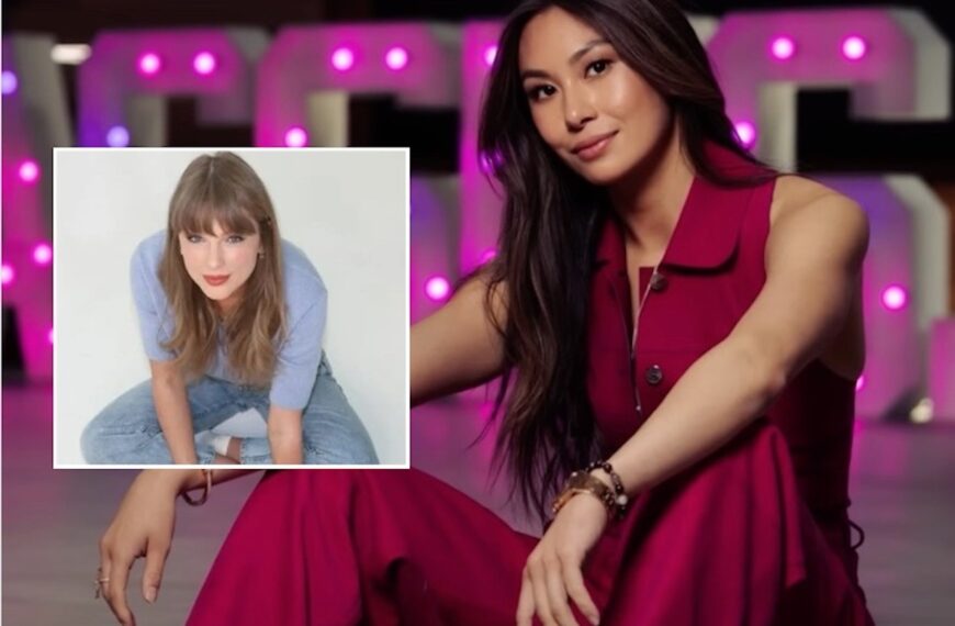 Lucy Guo: Woman Beating Taylor Swift in Billionaire Race (Photo: Forbes/YouTube; Taylor Swift/Instagram)
