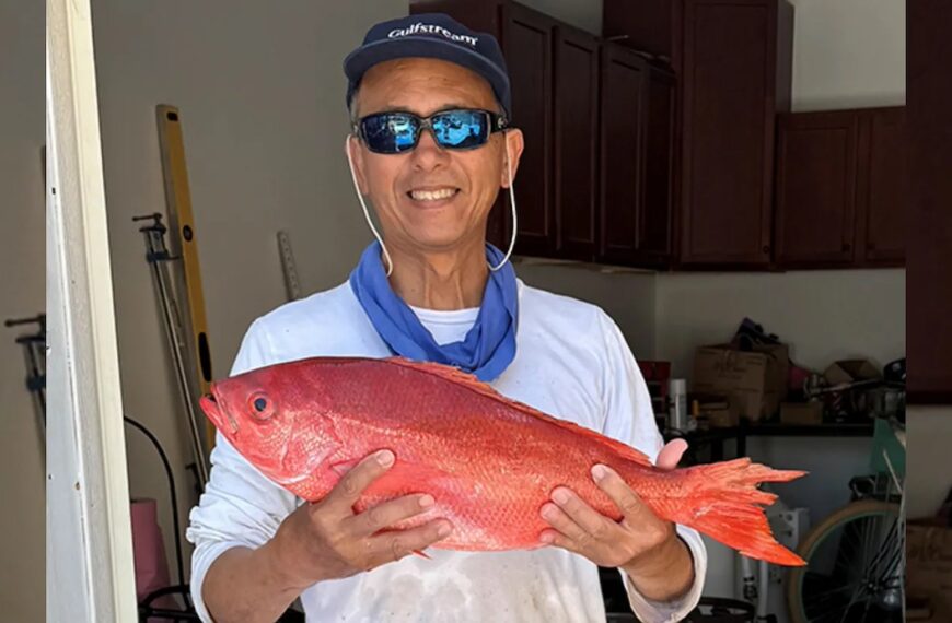 Mississippi Angler Breaks State Record With Snapper Catch (Photo: MDMR)