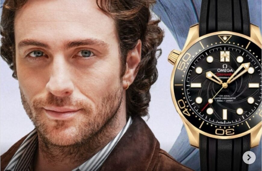 OMEGA Sparks James Bond Rumors: Is Taylor-Johnson the Next? (Photo: cineatomy/Instagram)