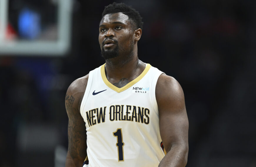 Zion Williamson Sued for Rape and Abuse of Ex-Girlfriend (Photo: New Orleans Pelicans forward Zion Williamson (1) looks on during the first half of an NBA basketball game against the Charlotte Hornets, Saturday, Jan. 25, 2025, in Charlotte, N.C. (AP Photo/Matt Kelley, File)
