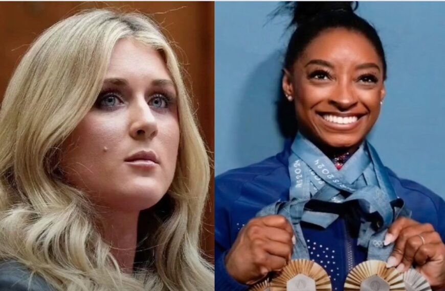 Simone Biles Says Sorry For Personal Remarks In Gaines Debate (Photo: E News 24/YouTube)