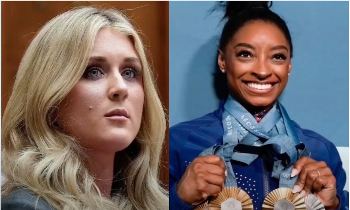 Simone Biles Says Sorry For Personal Remarks In Gaines Debate (Photo: E News 24/YouTube)