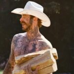 Post Malone Turns Cowboy for SKIMS Campaign