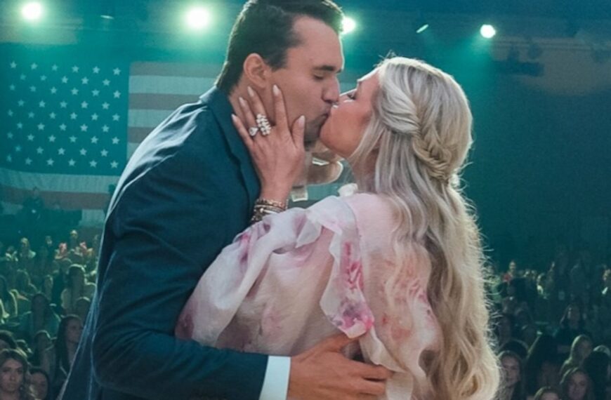 Erika Kirk Says She Wears Charlie’s Blood-Tainted Pendant Close to Her Heart