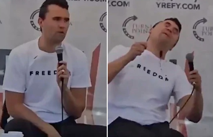Conservative Leader Charlie Kirk Shot Dead on Stage During Public Event (Photo: Alex Jones/x)