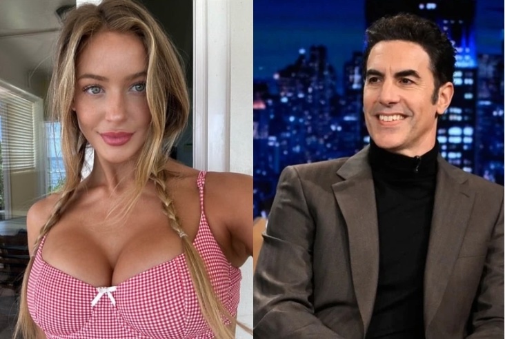 Is Sacha Baron Cohen Dating OnlyFans Star? Who is Hannah Palmer?