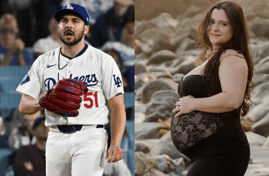 Dodgers pitcher Alex Vesia with wife Kayla mourning their baby daughter Sterling