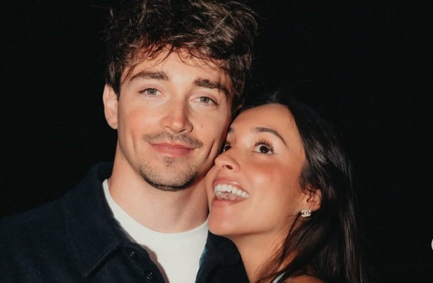 Charles Leclerc and Alexandra Saint Mleux celebrate engagement - News Anna Karolina Heinrich