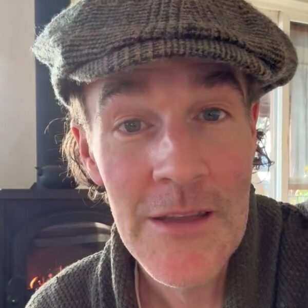 James Van Der Beek speaks candidly about finding gratitude after his cancer diagnosis.